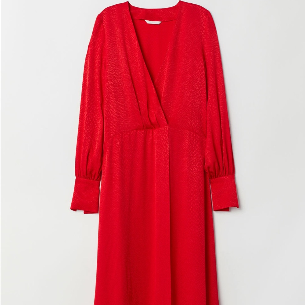Red dress